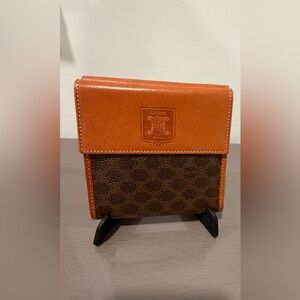 Celine Brown Leather Wallet